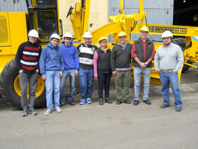 Visita realizada por la cátedra de Elementos de máquinas de 4to año de Ing. Electromecánica