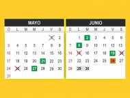 Nuevas Fechas para la mesa Escalonada MAYO-JUNIO 2020