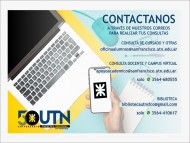 Líneas de contacto para estudiantes y docentes